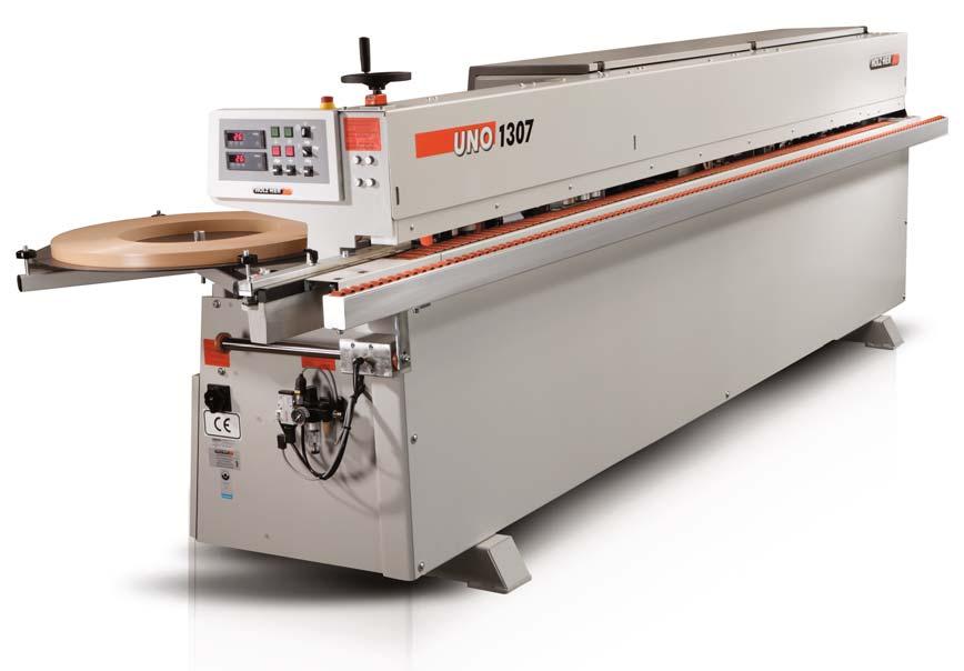 UNO 1306 1307 Top features f maximum productivity Jointing cutting in minimum space The 1801 jointing cutter requires only minimum space f maximum perfmance two powerful cutter mots.