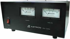 HRO Price $Call All of Astron's solid-state electronically regulated Power Supplies have fold-back current limiting to protect from excessive current and a heavy duty heat sink. Output voltage: 13.