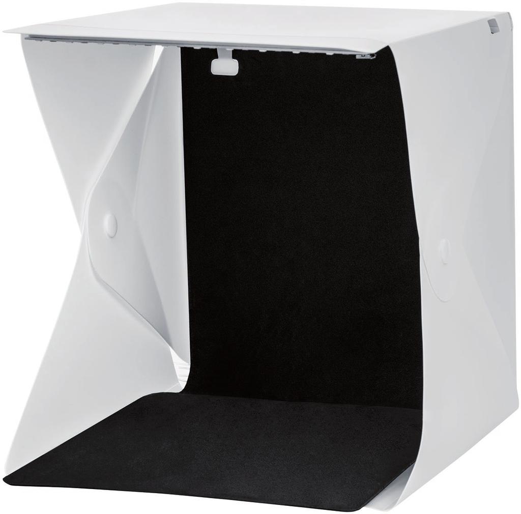 Ideal for shadow free illumination for the photography of smaller products and objects Quick and easy