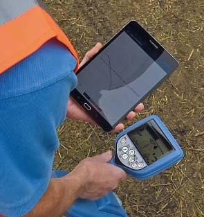 PCMx receiver features Built in GPS Automatic capture of GPS co-ordinates on survey logs One second 4Hz measurement Faster collection of survey