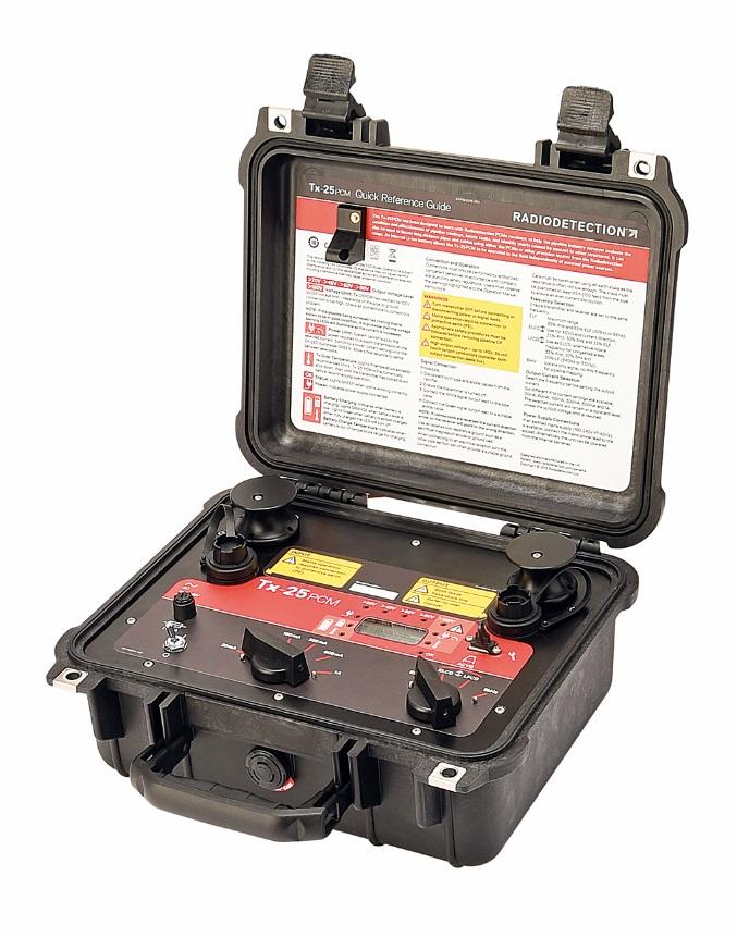 TX-25PCM: New battery powered transmitter New smaller, lighter weight transmitter is battery powered for greater portability and flexibility in the field.