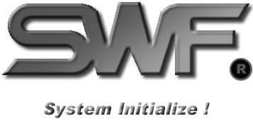 In this case, the program can be re-installed or the set values can be initialized. Use the SWF Install Program 1.