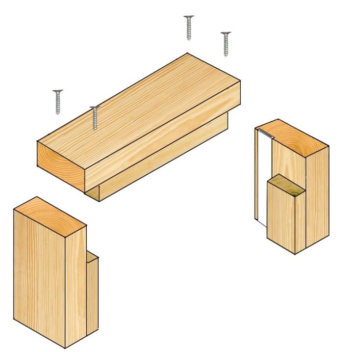 frame joint; actual construction in terms of
