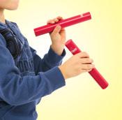 NINO576OR Shakers NINO576GR NINO576B RATTLE STICKS Toddlers and preschoolers especially love this little stick.