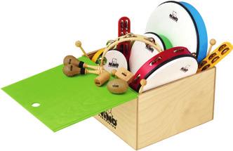 Rhythm Sets These two NINO Rhythm sets include 12 or 15 individual instruments.