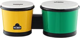 With their low weight of about two pounds and their outstanding workmanship, NINO ABS Drums are