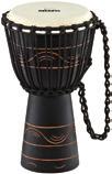 NINO-ADJ3-S Material Features Mahogany Wood Carved from one solid piece of plantation grown Mahogany Wood Hand selected goat heads High quality PP nylon ropes Hand carved shells Colours Brown/Black