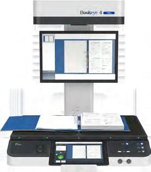 Bookeye 4 V2 Office combines the ease of use of a self service kiosk model with the requirements of a modern, integrated departmental book scanner / book copier.