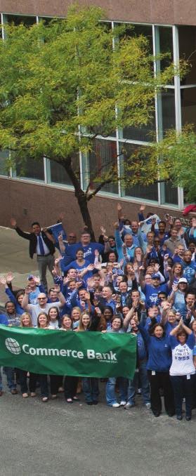 Commerce employees came out in force to show support for the Kansas City Royals baseball team during its run to the 2014 World Series.