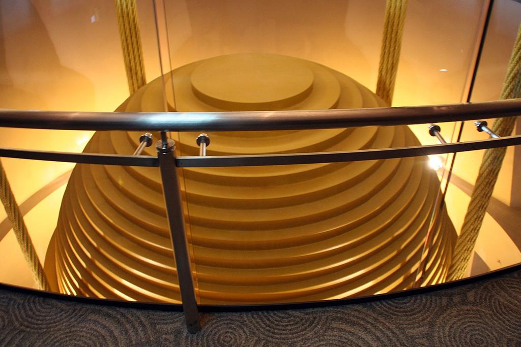 Figure 1: Tuned Vibration Absorber Taipei 101, Taiwan. This absorber is primarily to reduce wind induced motion.
