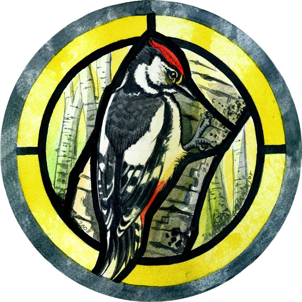 Woodpecker Original design measures 8