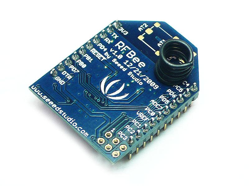 Overview RFBee is a RF Module providing easy and flexible wireless data transmission between devices. You may reach most common RF module functionality via concise AT Command set.