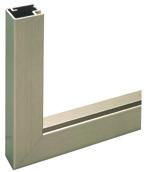 ALUMINUM FRAME CABINET DOORS FOR HOME AND OFFICE PREMIUM DOORS PROFILES Select frame profile, infill panel, hinge type and overlay.