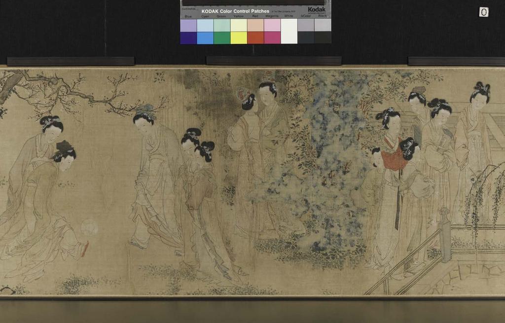 Du Jin (active about 1465 1509), Court Ladies in the Inner Palace (detail), About