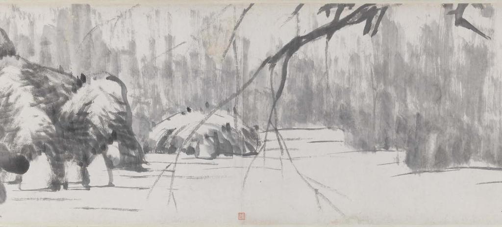 on paper, Tianjin Museum (Museum