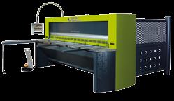 tensile strength 750 N/mm 2 ) Cutting line lighting with cutting line indication 2 support arms, adjustable over the entire width of the table (length is approx.