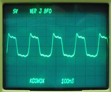 The frequency should be variable using the tuning capacitor. I have a 10-365pfd variable and the frequency will vary from 3.8mhz to 4.8mhz. We will trim the frequency to the proper range later.