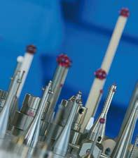 Probes made by KOMEG: Tip top quality. Steel, aluminum or ceramic? Ruby, zirconium oxide or silicon nitride?
