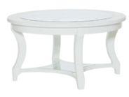 Opening W15-1/4 H39 pages: 24/25 416-913 Round Glass Cocktail Table -