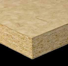 Triboard Triboard Lite Triboard Lite features a smooth MDF surface with a lower density Strandboard core in a range of thicker panels, producing a board that is light in weight and easy to handle,