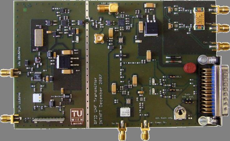 UHF Transmitter LO2 In 1006 MHz Tx Ant. 868 MHz Ext.