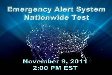 EAS Test FEMA will originate a live Emergency Action Notification code 3-minute test Will include radio & TV broadcast