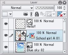 Some settings may not display depending on the selected layer or object.