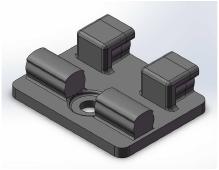 3.3.3 Assembly clip type C This assembly clip is marked on the bottom of the clip with the letter C. The technical shape and all specifications of assembly clip type B are applied.