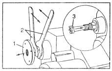 ASSEMBLY INSTRUCTIONS CAUTION: The lathe is a heavy machine and must be lifted with assistance to assemble the lathe to the leg set. Separate the leg set parts.