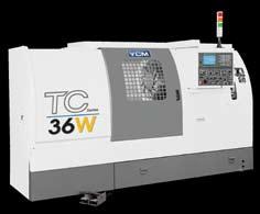 With numerous outstanding features, the TC series is suited for mass turning production, such as automotive, aerospace, oil, and IT