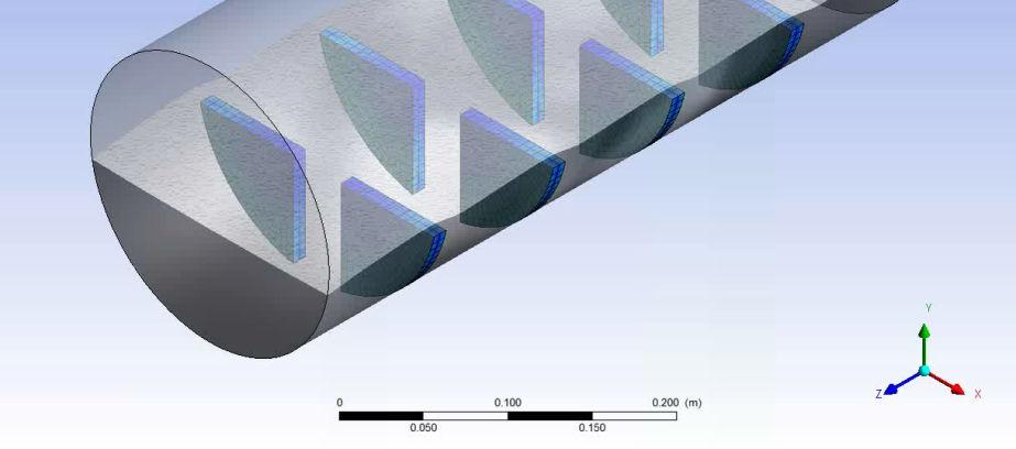 via co-simulation to determine the stresses acting on the baffles Determine the integrity and viability of the adhesive bonding