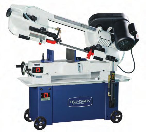 7" X 12" HORIZONTAL BAND SAW Palmgren s 7 x 12 horizontal band saw is the ideal saw for machine, maintenance and fabricating shops and for limited run production applications.