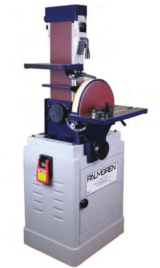 $647.50 COMBINATION 6 X 9" BELT & DISC FINISHING MACHINE 6 x 48 belt with a 9 disc floor model with open stand 9681093 6" x 48" Belt, 9" Disc bench finishing machine $682.
