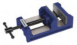 Center of base is open for holding work through body of vise Base and bed parallel to 0.001" 9612352 Drill press vise, 4" $64.25 $61.04 9612603 Drill press vise, 6" $140.00 $133.