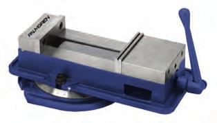 002" 360 swivel base Vise can be used without swivel base Hardened moveable jaw plates are square to 0.