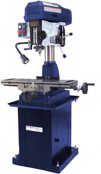 MILL / DRILL MACHINE Our Mill / Drill machine offers maximum versatility and economy for your end milling, face milling, slotting, drilling and boring applications all in a single machine designed to