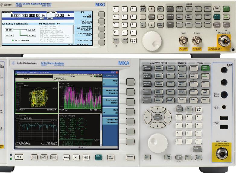 to create and customize LTE and LTE-Advanced waveforms to characterize the power and modulation performance of your components and transmitters.