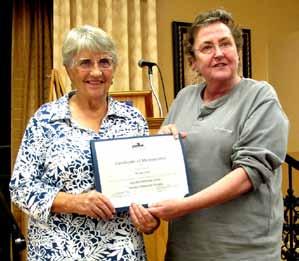 Watercolor Society lost a valued member last month Aileen Dike.