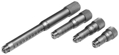 Micrometers and Screws Micrometer Screws 9S75M-AL 9S75M-AL Micrometer screws 9S75M-AL, 9S75ML-AL have M6x0.