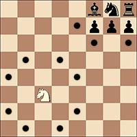 6 The knight may move to one of the squares nearest to that on which it stands but not on the same rank, file or diagonal. 3.7 a.