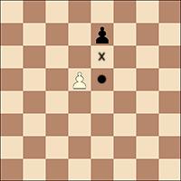 d. A pawn attacking a square crossed by an opponent s pawn which has advanced two squares in one move from its original square may capture this opponent s pawn as though the latter had been moved