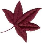 L S 80009-32 Maroon Leaf 1.35 X 1.41 in. 34.29 X 35.81 mm 1,685 St. S 80009-33 Green Leaves Border.74 X 5.29 in.