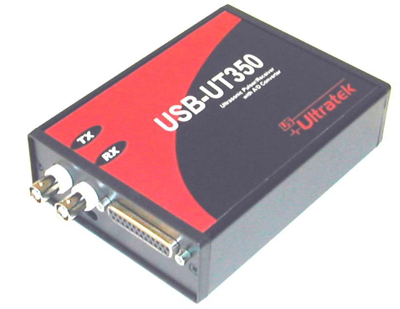 USB-UT350(T) Portable Ultrasonic Pulser/Receiver and Analog to Digital