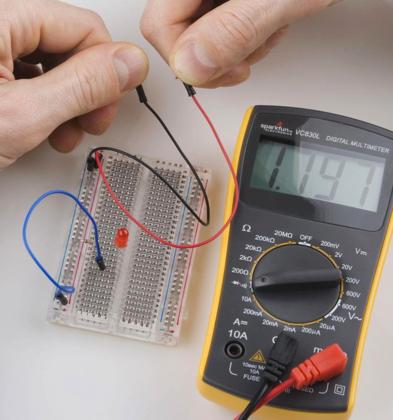 Using a Multimeter // Measuring Continuity Continuity is how you check to see if two pieces of a circuit are actually connected.