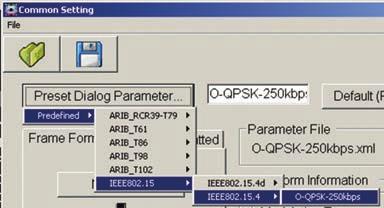 Common Setting Simple Parameter Setting Function Simply