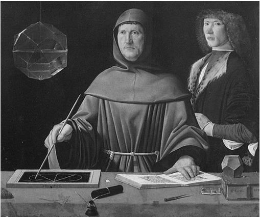 Fra Luca Pacioli 14-Oct-2011 MA 341 61 Pacioli s De divina proportione Written in Milan in 1496 98, Published in Venice in 1509 The subject -