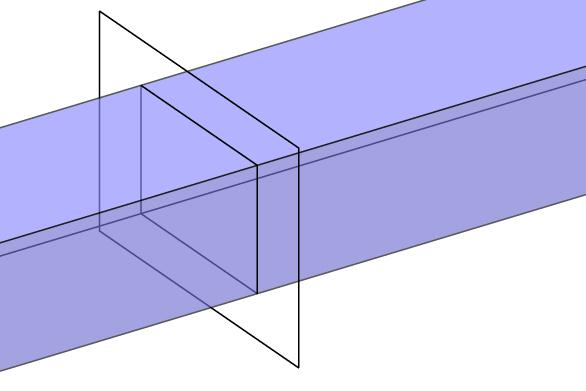 Perspective projection (normal) Perspective is projection by lines through a point;