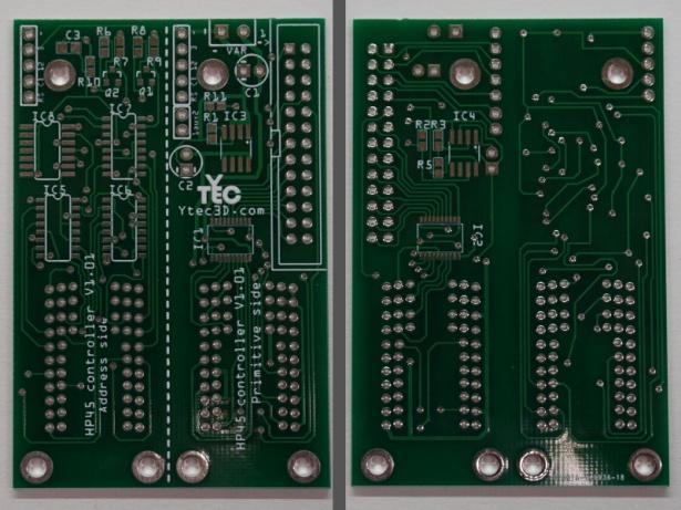 Bill of materials Name: HP45 controller V1.01 PCB Part number: - Package: - Supplier: Ytec3D.com - Name: Pogo pin 0.