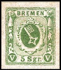 5sgr yellow green 175.00 175.00 c. Half used as 1sgr on cover 16,000. 23 2 1 /2s yellow grn 100.00 24.00 b. As a, chalky paper 260.00 260.00 26 3gr brown 6.00 110.00 a. 2 1 /2s blue green 100.00 26.00 Nos.