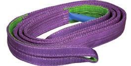 lifting, transporting and storing lifting lifting belts Lifting strap STANDARD y solid and low-price version made of polyester y double sided use, abrasion protection on both sides carrying capacity